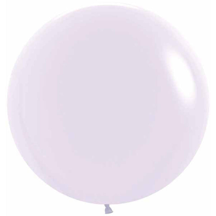 Pastel Matte Lilac Latex Balloons (24", Pack Of 10)