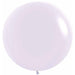 Pastel Matte Lilac Latex Balloons (24", Pack Of 10)