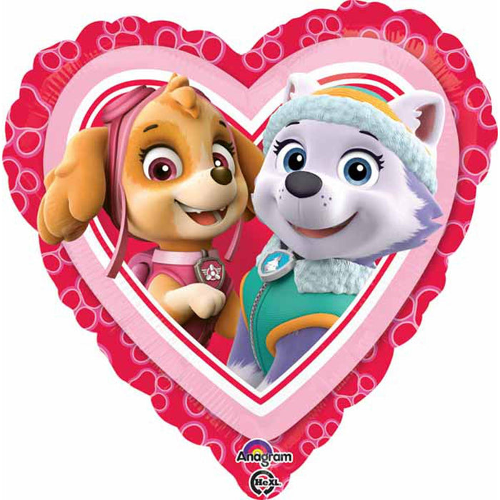 "Paw Patrol Love Girl 18" Heart Stuffed Animal"