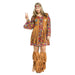 "Peace & Love Hippie Dress - Plus Size 16W-20W"
