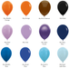 Custom DIY Balloon Garland and Arch Kit with 5, 11 and 18-inch Balloons for Weddings, Birthdays, Gender Reveal Parties - Shimmer & Confetti