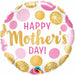 Mother's Day Pink & Gold Dots 18″ Balloon (5/Pk)