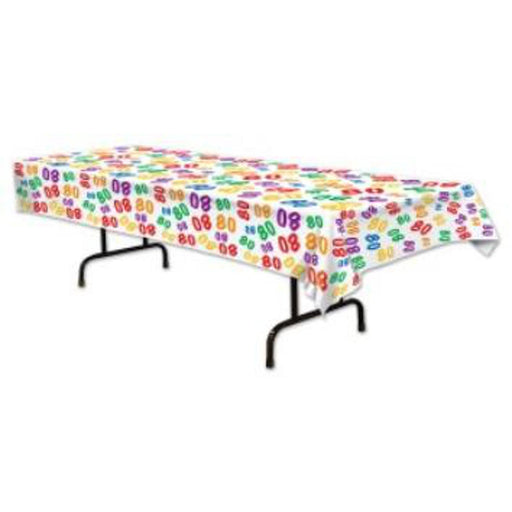 "Plastic Table Cover - 54"X108" - Pack Of 80"