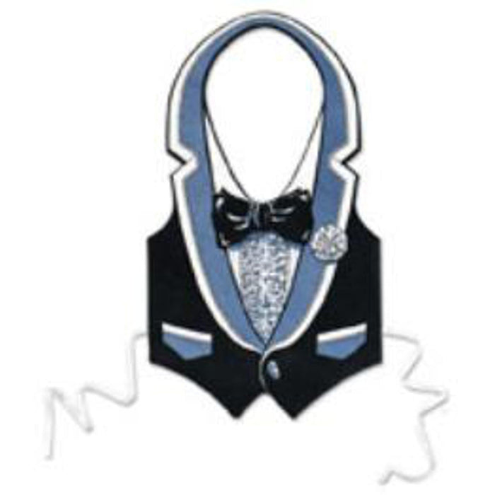 Plastic Tux Vest Bulk Pack.