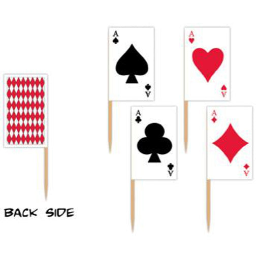 "Playing Cards Picks - Set Of 50 Assorted Designs"