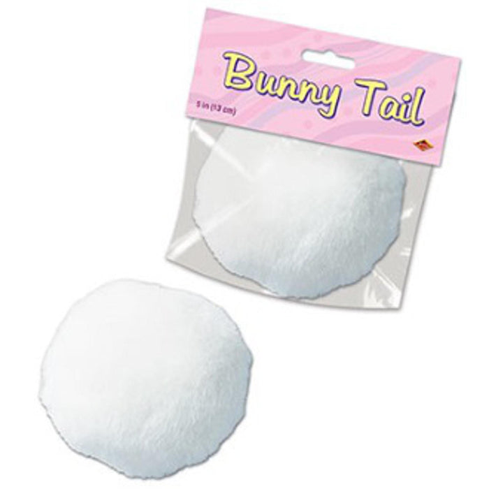 Plush Bunny Tail - Soft And Fluffy Bunny Costume Accessory With Clip-On Design.