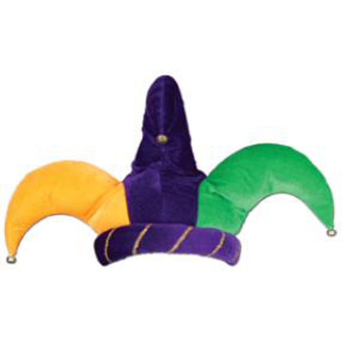 Plush Jester Hat - One Size Fits All