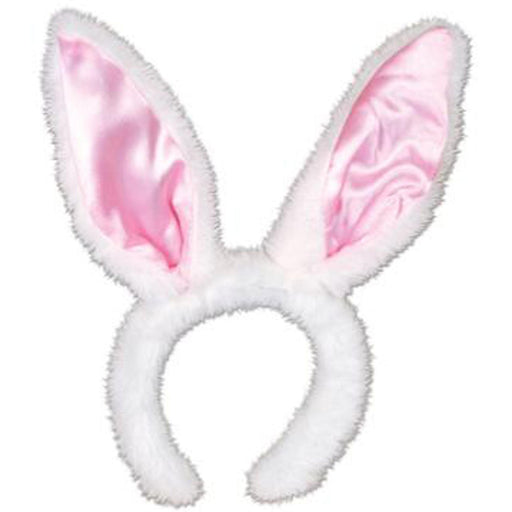 Plush Satin Bunny Ears.