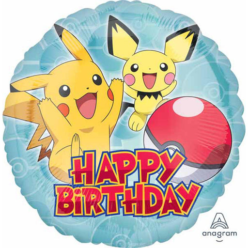 Pokemon Happy Birthday Balloon Package
