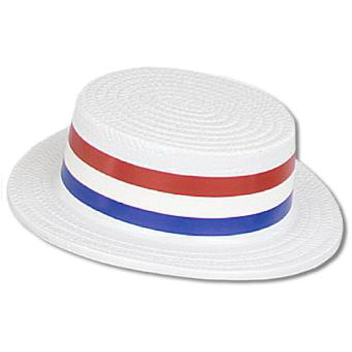 "Pool Skimmer - Red/White/Blue Band"