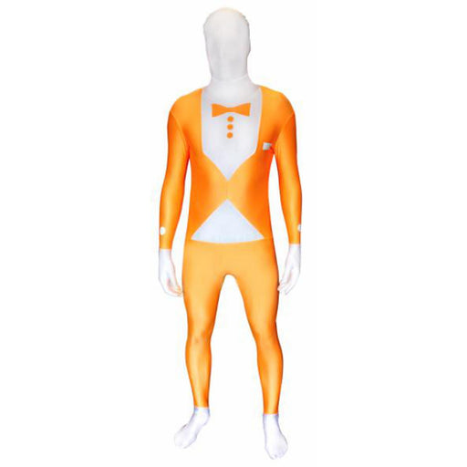 Premium Glow Tux Orange Morphsuit Med.