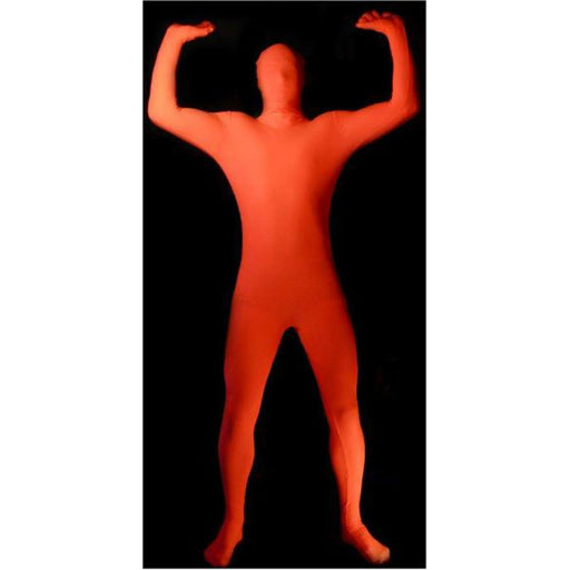 Men's Red Orc Morphsuit Costume