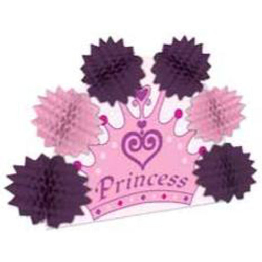 Regal Princess Crown Pop-Over Centerpiece Royal Decor for Majestic Celebrations (3/Pk)