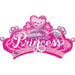 Princess Crown & Gem Balloon Package - 32" Shape P35 Pkg