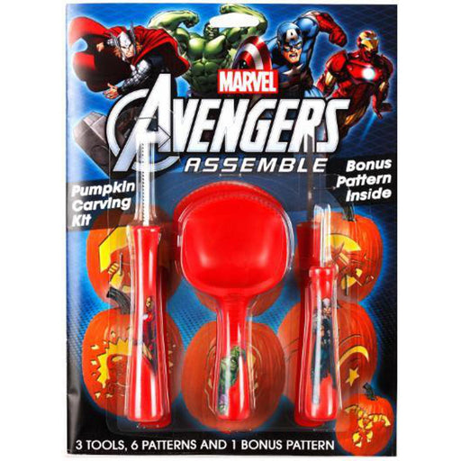 "Pumpkin Carving Kit With Marvel'S Avengers"