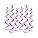 Purple Twirly Whirlys (6 Pack)