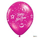 11" Qualatex New Year Party Assorted Jewel Latex Balloons (50/Pk)