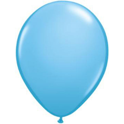 Qualatex 11" Pale Blue Latex Balloons - 100 Count Bag