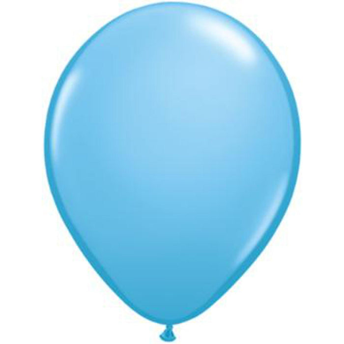 Qualatex 11" Pale Blue Latex Balloons (100/Pk)
