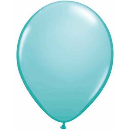 Qualatex 16" Caribbean Blue Latex Balloons (50/Pk)