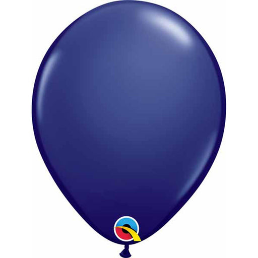 Qualatex 16" Navy Latex Balloons (50/Pk)