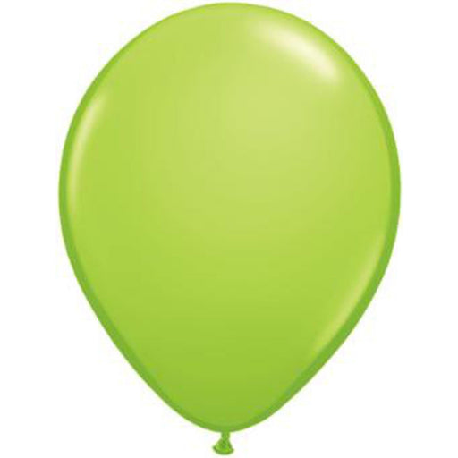 Qualatex 11" Lime Green Latex Balloons (100/Pk)