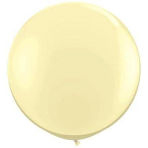 Qualatex Ivory Silk 36" Latex Balloons (2/PK)