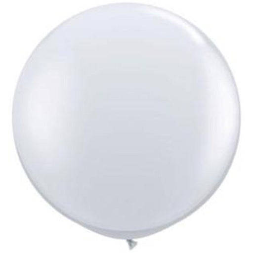 Qualatex 36" Latex Diamond Clear Balloons (2/Bag)