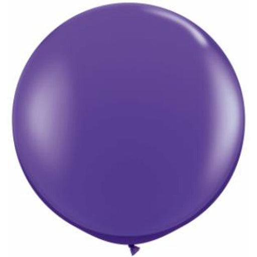 Qualatex Purple 36" Latex Balloons (2/Pk)