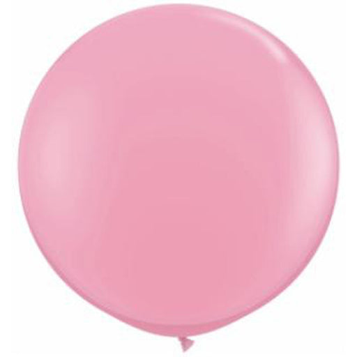 Qualatex Pink 36" Latex Balloons (2/Pk)