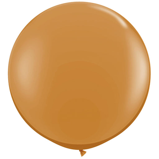 Qualatex Mocha Brown 36" Latex Balloons (2/Pk)
