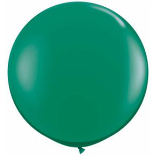 Qualatex 36" Emerald Green Latex Balloons - 2/Bag