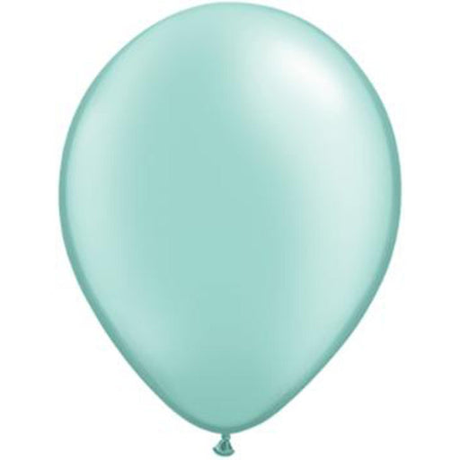 Qualatex 5" Pearl Mint Green Balloons (100/Pk)
