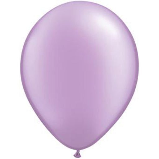 Qualatex 5" Pearl Lavender Balloons (100/Bag)