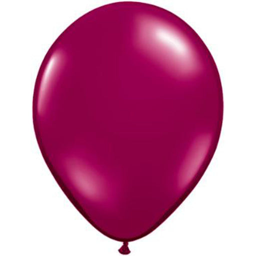 Qualatex 5" Burgundy Latex Balloons (100/Pk)