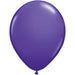 Qualatex 5" Purple Violet Latex Balloons (100/Pk)