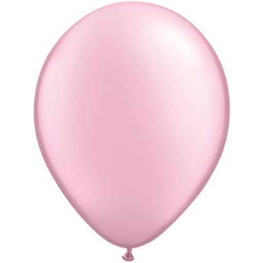 Qualatex 5" Pearl Pink Latex Balloons (100/Pk)