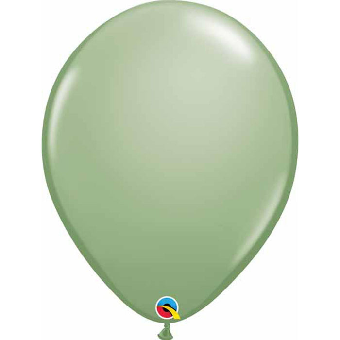 Qualatex 5" Cactus Green Balloons - Pack Of 100