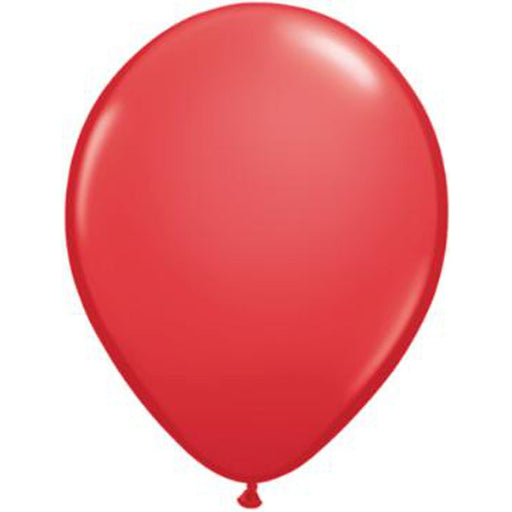 Qualatex 9" Red Balloons - Vibrant Party Essentials (100/Pk)