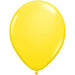Qualatex 9" Yellow Latex Balloons (100/Pk)