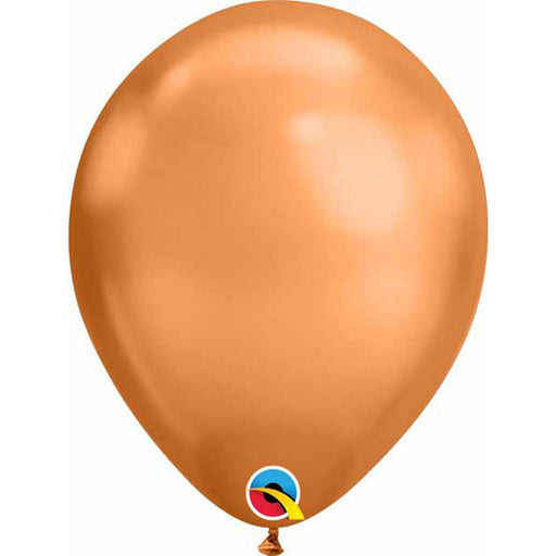 Qualatex 11" Chrome Copper Latex Balloons (100/Pk)