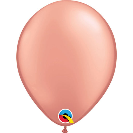 Qualatex 5" Rose Gold Latex Balloons (100/Pk)
