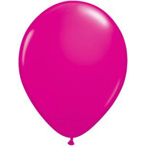Qualatex 16" Wild Berry Latex Balloons (50/Pk)