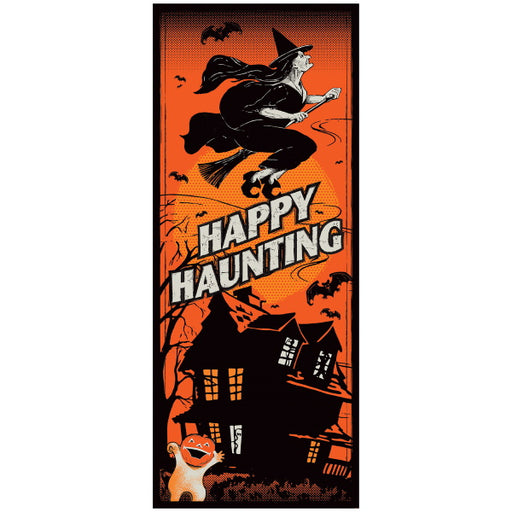 Décoration de porte d'Halloween vintage, 1 pièce