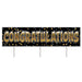 Jumbo Congratulations Yard Sign, 3 ft Wide