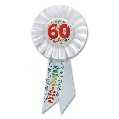 Shindigs 60 & Sensational Rosette Award Ribbons 