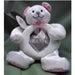 Radiant Cross Pink Plush Bear - Set Of 6