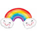 Rainbow With Clouds 37" Shape Package