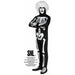 "Realistic 5'8" Beat Boy Skeleton For Halloween Decor"