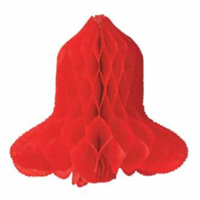 "Red Art-Tissue Bells: 10" 2/Pkg"